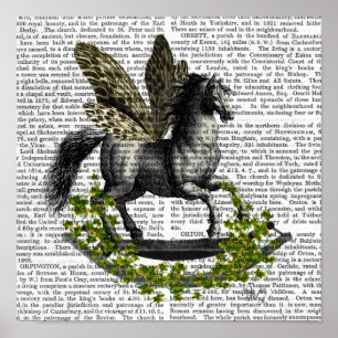 Poster Mouche de cheval de basculage