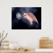 Poster mouche de porc (Cuisine)