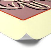 Poster Mouches de lutterfes embouties (Coin)