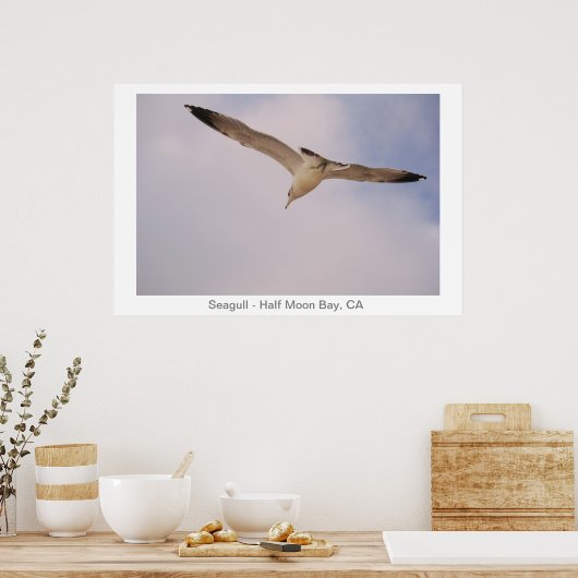 Poster Mouette (Cuisine)