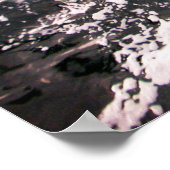 POSTER MOUETTE VOLANT AU-DESSUS DES VAGUES (Coin)