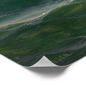 Poster Mouettes au-dessus des vagues par Max Jensen (Coin)