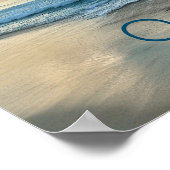 Poster Mouettes de plage du matin (Coin)