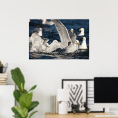Poster Mouettes émergentes (Bureau à domicile)