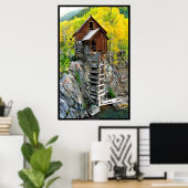 Poster moulin à cristaux (Bureau à domicile)