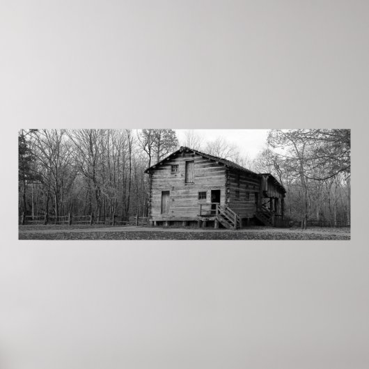 Poster Moulin à Lincoln's New Salem, Illinois (Devant)