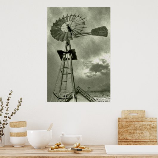 Poster Moulin à vent (Cuisine)