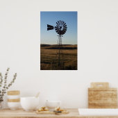 Poster Moulin à vent américain (Cuisine)