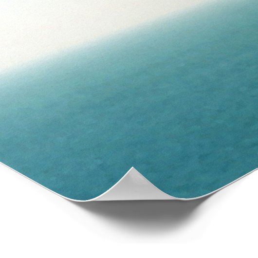 Poster Moulin à vent de Santorin, Grèce (Coin)