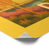 Poster Moulin à vent du château du Danemark (Coin)