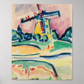 Poster Moulin à vent | Ernst Ludwig Kirchner (Devant)