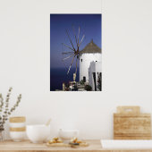 Poster Moulin à vent grec (Cuisine)