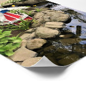 Poster Moulin à vent Jardin Décor (Coin)