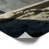 Poster Moulin à vent Mykonos (Coin)