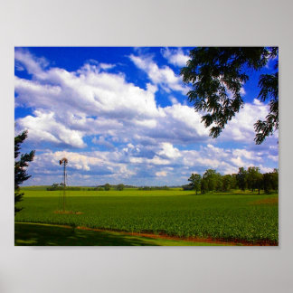 Poster Moulin à vin oublié