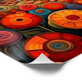 Poster Moulin au coucher du soleil 3 (Coin)