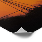 Poster Moulin au coucher du soleil, Sinton, Texas, USA (Coin)