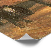 Poster Moulin de la Galette par Vincent van Gogh, Windmil (Coin)