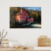 Poster Moulin - L'ancien moulin (Cuisine)