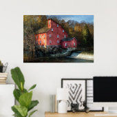 Poster Moulin - L'ancien moulin (Bureau à domicile)