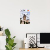 Poster Moulin traditionnel à Palma de Mallorca - Espagne (Bureau à domicile)