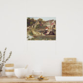 Poster Moulin (w/c) (Cuisine)