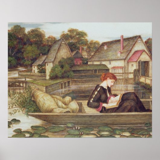 Poster Moulin (w/c) (Devant)