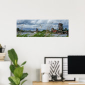 Poster Moulins à vent (Bureau à domicile)