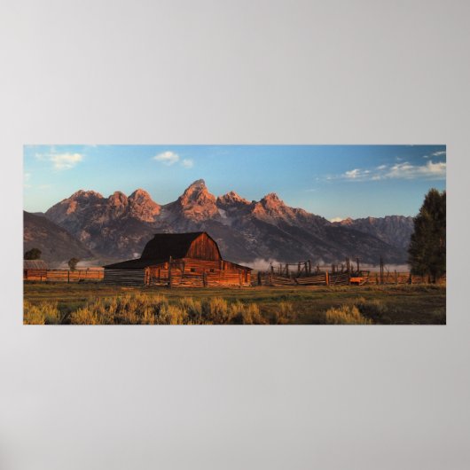 Poster Moulton Barn (Devant)