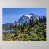 Poster Mount Baker, Washington Fall Color (Devant)