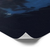 Poster mount fuji at starry night (Coin)