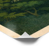 Poster Mount Gamlang Razi, Myanmar retro travel (Coin)