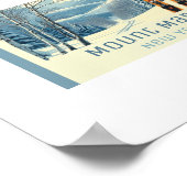 Poster Mount Marcy New York ski resort  (Coin)