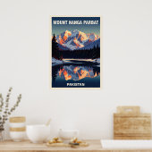 Poster Mount Nanga Parbat V04 (Cuisine)