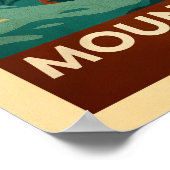 Poster Mount Puncak Jaya Indonesia V02 (Coin)