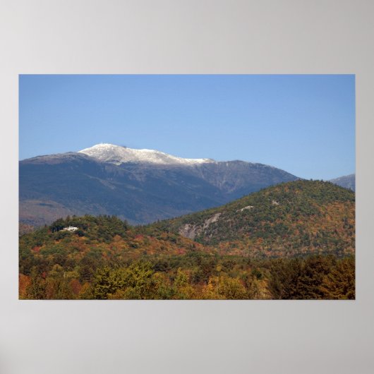 Poster Mount Washington, NH Print (Devant)