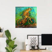 Poster Mountain Bike (Thuiskantoor)