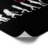 Poster Mountain Bike Evolution Crash Funny Mtb Bicycle Ri (Coin)