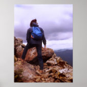 Poster Mountain Climber (Devant)