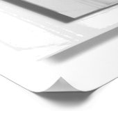 Poster Mountain Lake View Trompe l'oeil Fake Window (Coin)