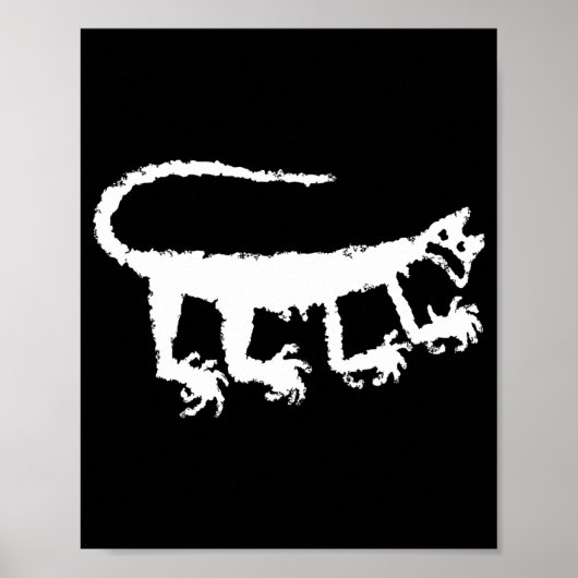 Poster Mountain Lion Petroglyph _1  (Devant)