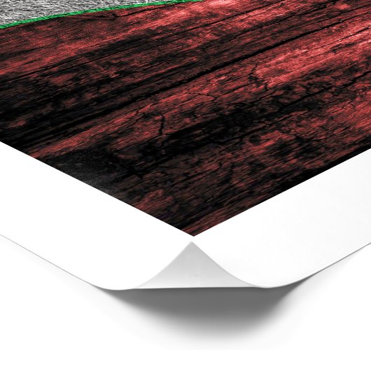 Poster Mountain Northern Lights (Coin)