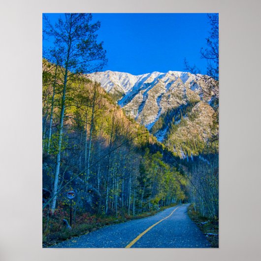 Poster Mountain Path // Rocky Mountain Sunrise (Devant)