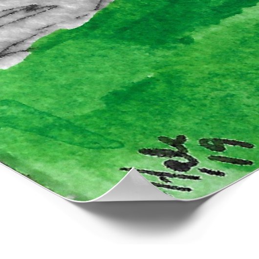 Poster Mountain Sunrise (Coin)