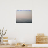 Poster Mountain Sunrise (Cuisine)