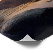 Poster Mountain Sunset (Coin)