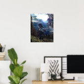 POSTER MOUNTAIN TRAIL (Bureau à domicile)