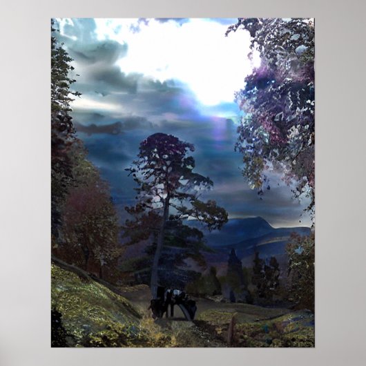 POSTER MOUNTAIN TRAIL (Devant)