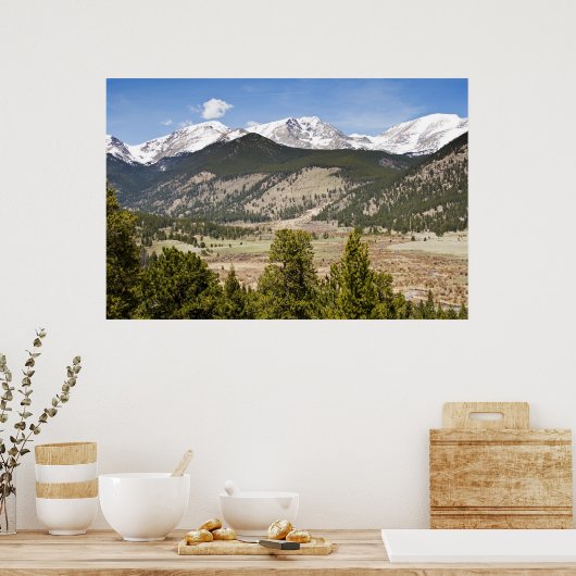 Poster Mountain View (Cuisine)