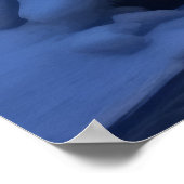 Poster Mountains River Serene Paysage Art (Coin)